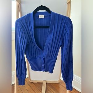 Aritzia/Wilfred chunk cardigan